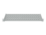 Intellinet 19" Cantilever Shelf, 1U, 2-Point Front Mount, 150mm Depth, Max 25kg, Grey, Three Year Warranty
