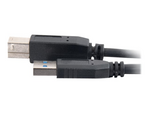 3.3ft USB A to USB B Cable