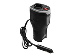 DC - AC-strøminverter + batterilader