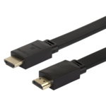 HDMI 2.1 cable, 48G, 2M, black, Flat